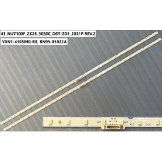 3-Volt Chip led, SAMSUNG UE43NU7400U, UE43RU7400, Led bar, AOT_43_NU7100F_2X28_3030C, LM41-00606A 3-Volt Chip led, SAMSUNG UE43NU7400U, UE43RU7400, Led bar, AOT_43_NU7100F_2X28_3030C, LM41-00606A